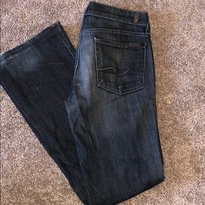 7 for All Mankind bootcut size 28